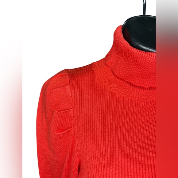 Anthropologie Cecilia Puffed Sleeves
Turtleneck long sleeve top sz M preloved - Picture 5 of 8